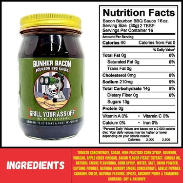 Bunker Bacon Bourbon BBQ Sauce™ - The Pepper Pantry (Formerly Marie Sharp's)